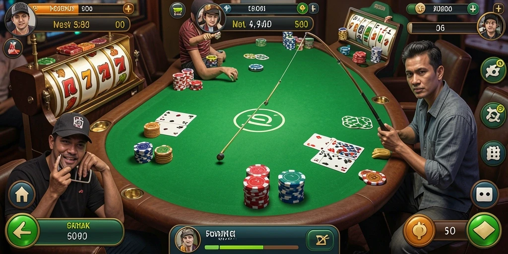 Kompetisi seru di mode multiplayer dengan teman-teman.