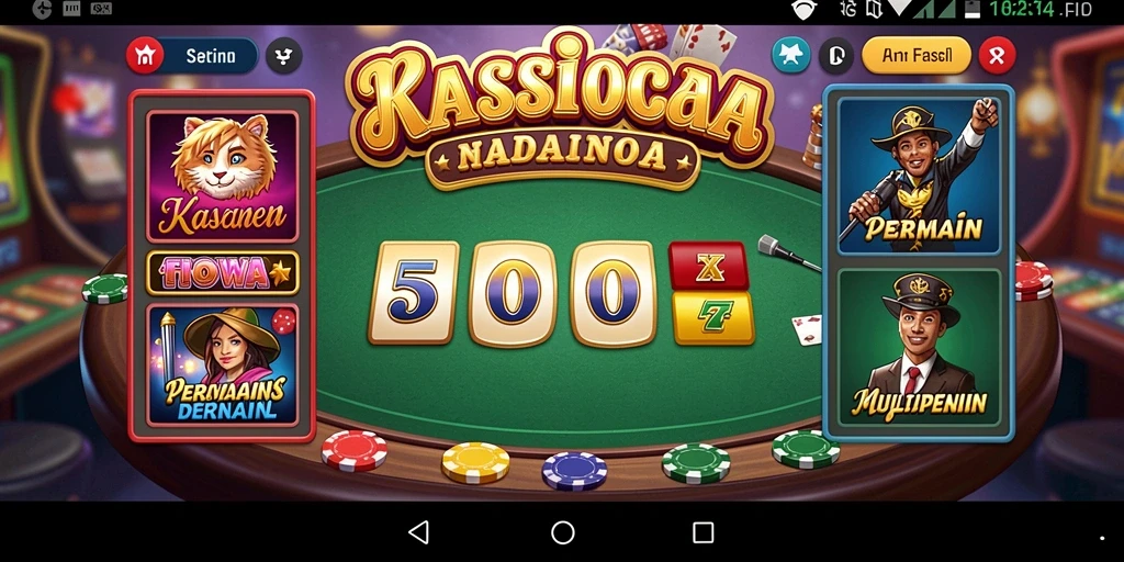 Level permainan yang beragam dan menantang.