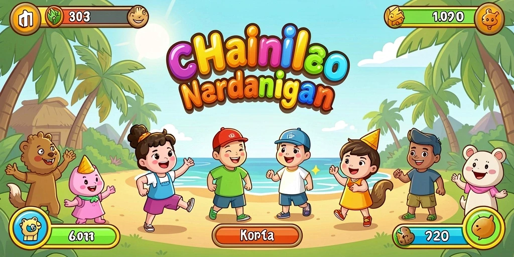 Level menantang yang memperlihatkan strategi pemain.