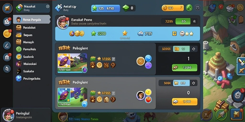 Grafis yang memukau dan detail yang halus.