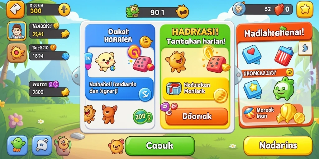 Mode multiplayer untuk bermain bersama teman-teman.