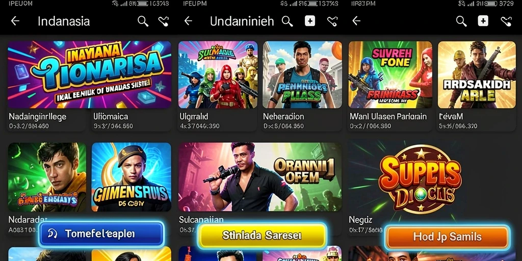 Screenshot menggambarkan interaksi sosial antara pemain yang kompetitif.