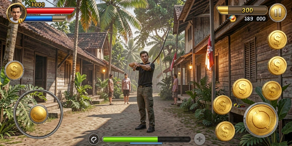 Level baru yang menantang dengan berbagai rintangan.