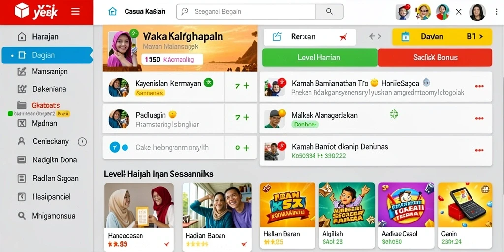 Fitur multiplayer yang memungkinkan interaksi antar pemain.