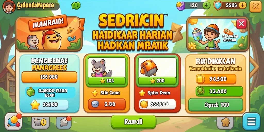 Gambar menunjukkan momen pertempuran yang mendebarkan.