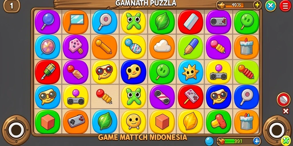 Level yang bervariasi dan penuh tantangan.
