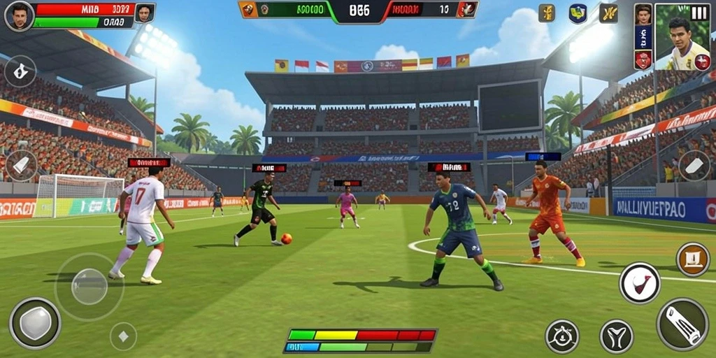 Mode kompetisi online yang menantang dan seru.