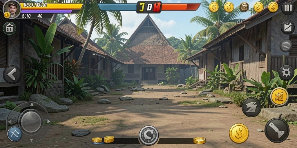 Fitur kustomisasi karakter yang beragam.