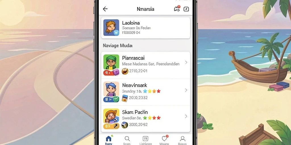 Screenshot memperlihatkan grafis yang menawan saat menjelajahi dunia permainan.