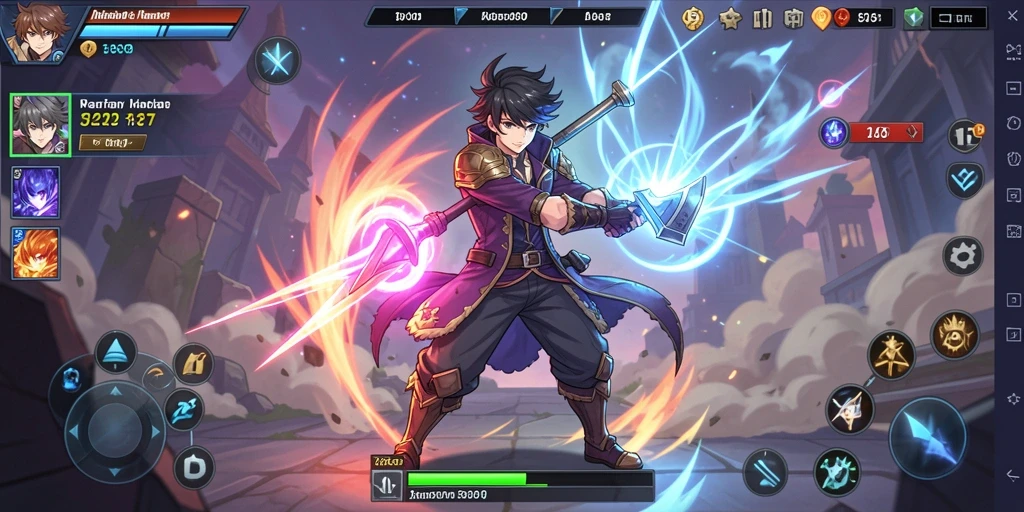 Tangkapan layar ketiga menampilkan fitur multiplayer dengan teman.