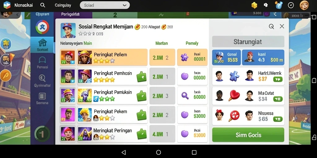 Fitur multiplayer yang mudah digunakan.